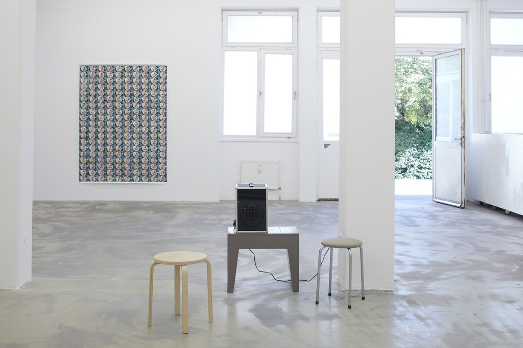 Marijn van Kreij, Nude in front of a Garden, 2016, with a contribution by Andrea Büttner, exhibition view Klemm's, Berlin Marijn van Kreij, Nude in front of a Garden, 2016, with a contribution by Andrea Büttner, exhibition view Klemm's, Berlin