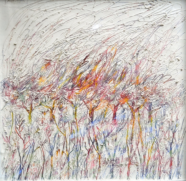 Juan Ranieri, ‘Fuego en el monte’, 2018, Painting, Mixd media, Smart Gallery BA