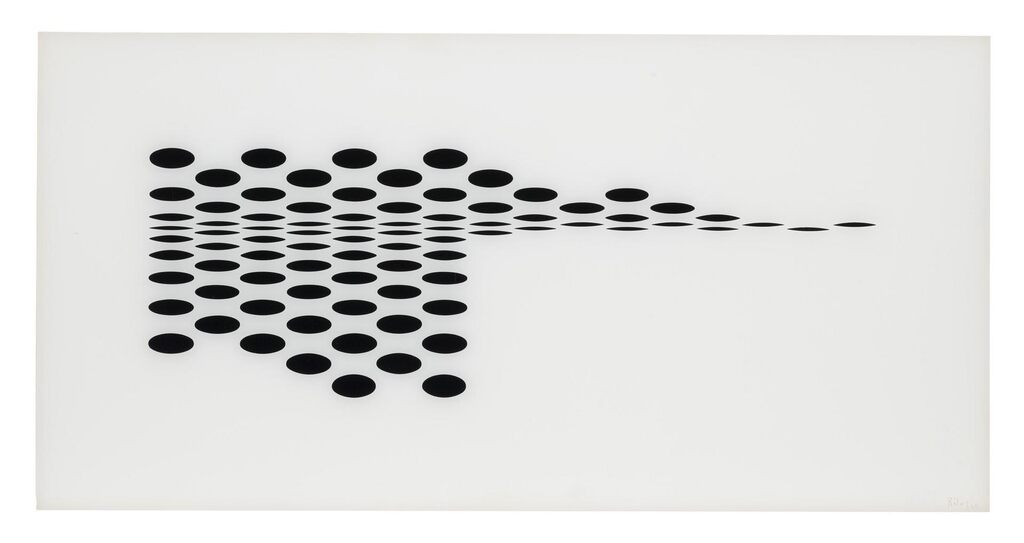 Bridget Riley - Untitled (Fragment 7), from: Fragments