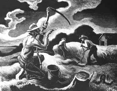 Thomas Hart Benton, ‘Island Hay’, 1945, Kiechel Fine Art