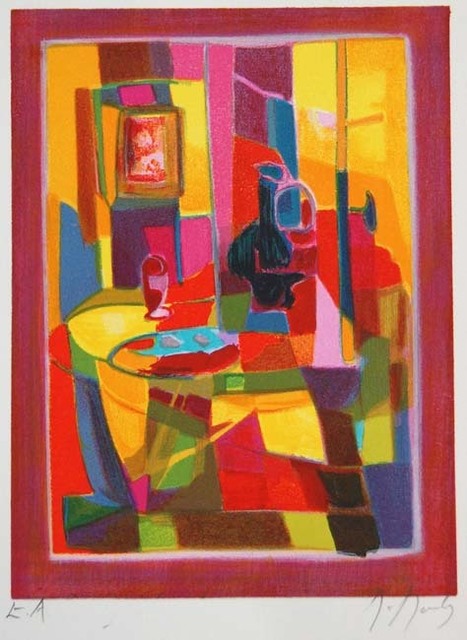 Marcel Mouly, ‘L'Atelier’, 2002, Print, Lithograph on Wove Paper, Baterbys