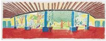 David Hockney - Hotel Acatlán: First Day, from Moving Focus (T. 279; M.C.A.T. 269)