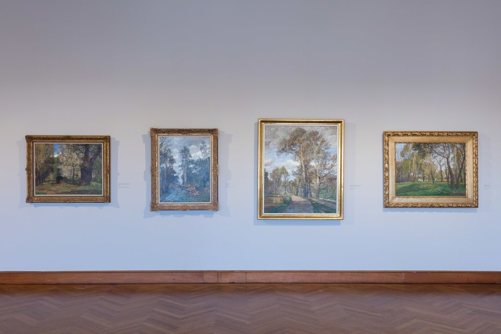 Exhibition view Tina Blau, Photo: © Belvedere, Vienna Exhibition view Tina Blau, Photo: © Belvedere, Vienna