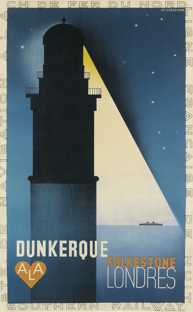 Adolphe Mouron Cassandre, ‘DUNKERQUE’, 1932, Swann Auction Galleries