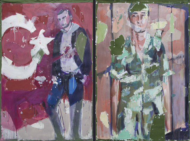 Eşref Yıldırım, ‘From the Series Salute! Okan - Gökhan’, 2014, Zilberman Gallery