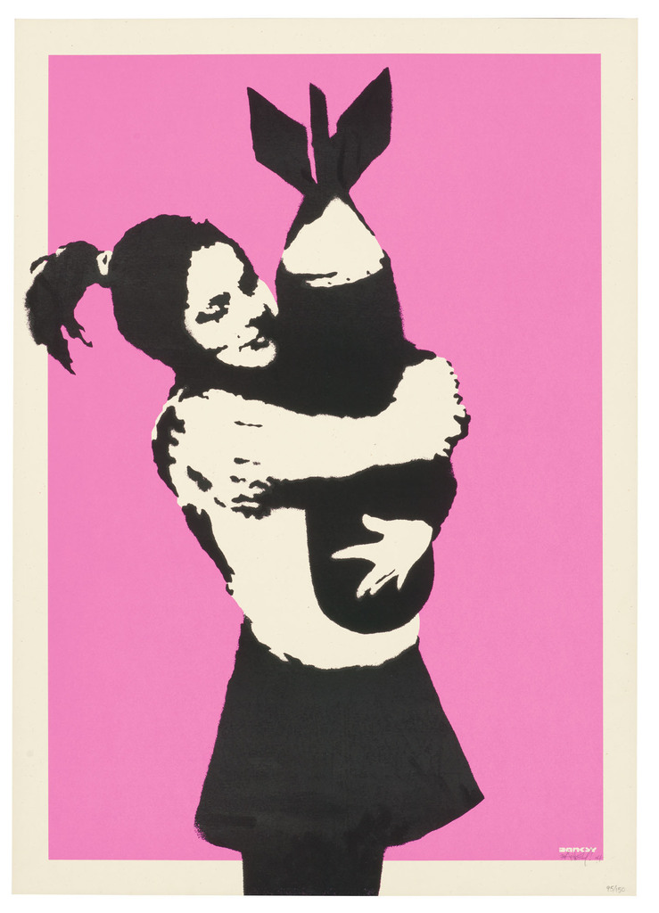 Banksy - Bomb Hugger (Bomb Love)