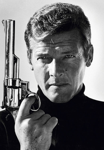 Terry O'Neill, ‘Roger Moore as James Bond’, 1970's, Photography, Silver Gelatin Print, Gallery 270