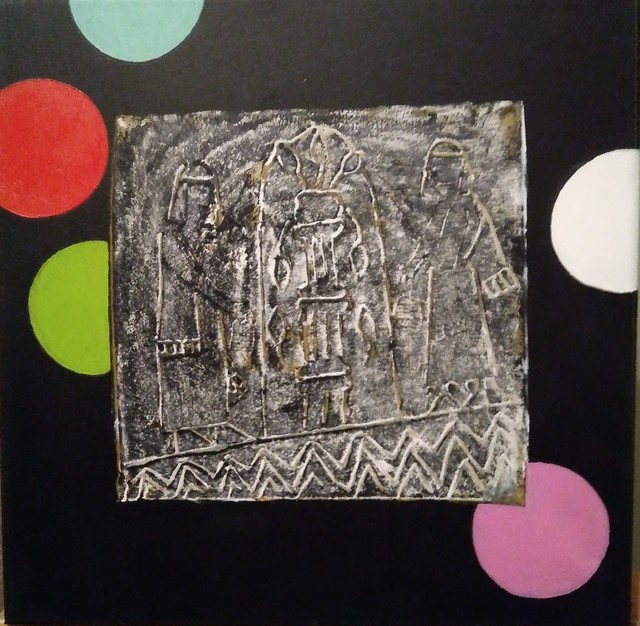 AnnyRose, ‘HISTORY & BOUNDARIES’, 2004, Painting, Oil on canvas, MvVO ART