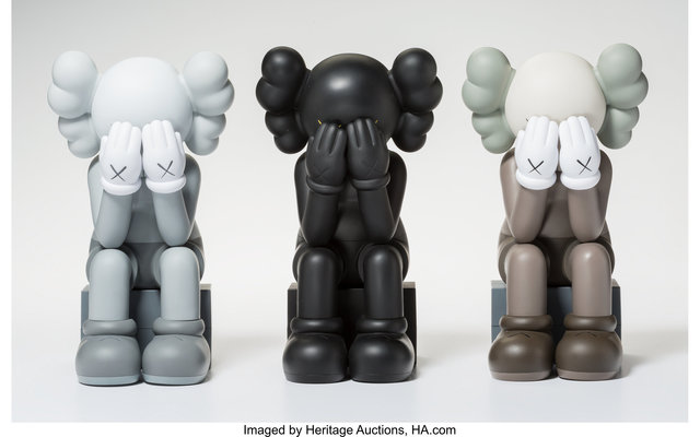 KAWS, ‘Companion-Passing Through, set of three’, 2013, Heritage Auctions