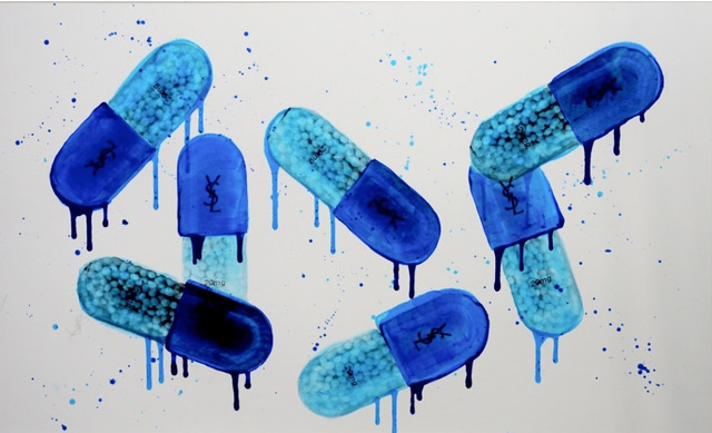Shawn Kolodny, ‘YVES MAKES ME BLUE’, 2018, Marcel Katz Art
