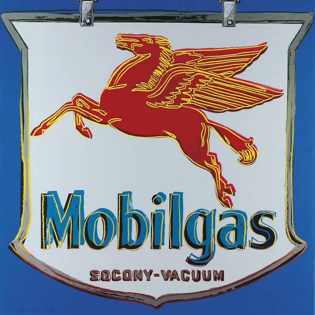 Andy Warhol, ‘MOBILGAS II.350’, 1985, Print, Screenprint on Lenox Museum Board, OSME Fine Art
