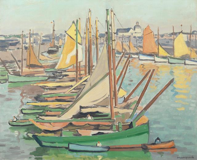 Albert Marquet, ‘Le port des Sables-d'Olonne’, 1921, Richard Green Gallery
