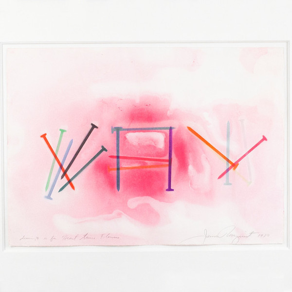 James Rosenquist, ‘Drawing #10 For Heart Time Flowers’, 1980, Caviar20