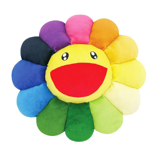 takashi murakami flower 30cm plush rainbow