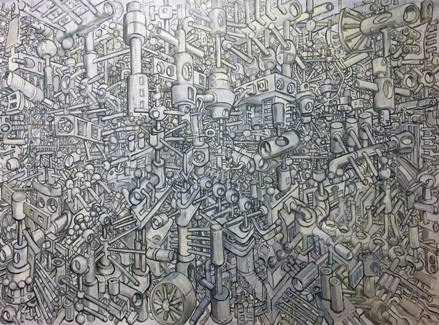 sebastian gross-ossa, ‘"I lost you "’, 2017, RUBBER STAMP ART PROJECT