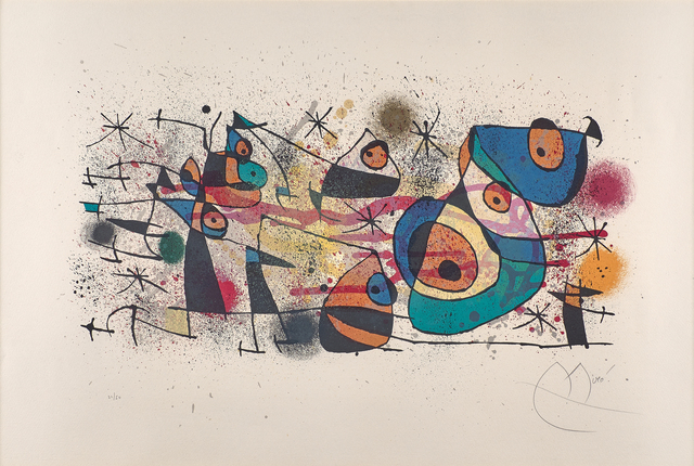 Joan Miró, ‘L'Arrivée du Chevalier’, 1974, Rago