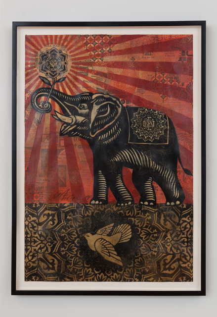 Shepard Fairey, ‘Peace Elephant’, 2008, David B. Smith Gallery