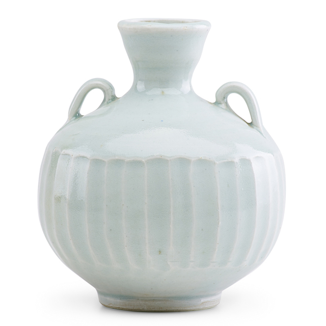 Bernard Leach, ‘Carved porcelain urn with fine celadon glaze, St. Ives, England’, Design/Decorative Art, Glazed porcelain, Rago/Wright