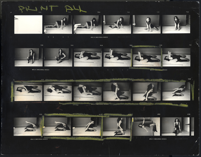 Norman Seeff, ‘Carly Simon, "Playing Possum" Album Cover (Contact Sheet)’, Fahey/Klein Gallery