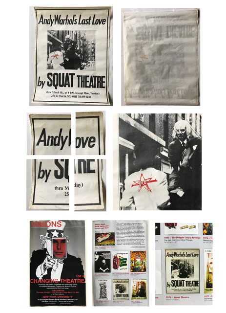 Andy Warhol, ‘"Andy Warhol’s Last Love- by Squat Theatre", 1978, Poster/Paste-Up with Red Stamp, Ex. NYU Collection’, 1978, VINCE fine arts/ephemera