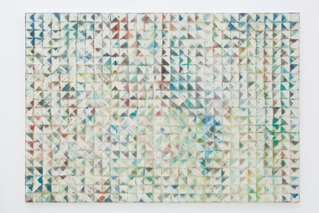 Lynne Golob Gelfman, Trued Surface, Thru 1, Acrylic on canvas, 66 x 96 inches Lynne Golob Gelfman, Trued Surface, Thru 1, Acrylic on canvas, 66 x 96 inches