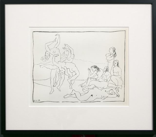 Pablo Picasso, ‘DANCES’, 1956, Reproduction, Lithograph, White Cross