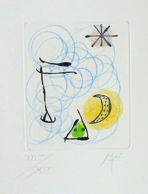 Joan Miró, ‘Second Composition from The Ring of Dawn / La Bague d'Aurore’, 1957, Gilden's Art Gallery