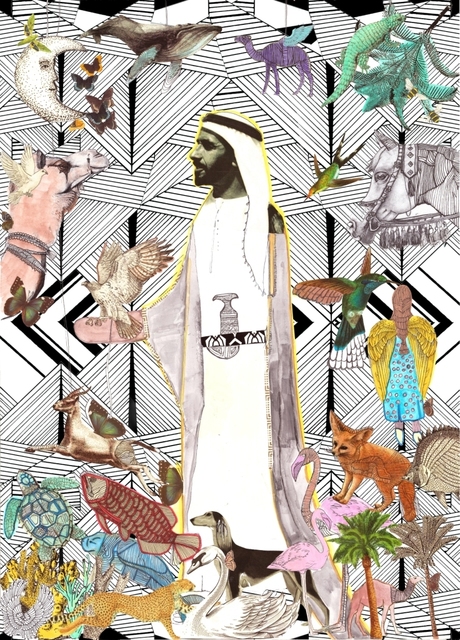 Amalie Beljafla, ‘The great ruler, Sheikh Zayed Bin Sultan’, 2016, Hunar Gallery