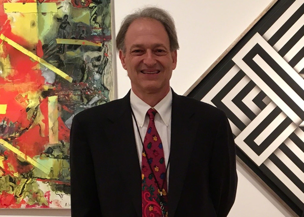 Sam Ruth, owner of SkyGallery.org at Art Boca 2017 Sam Ruth, owner of SkyGallery.org at Art Boca 2017