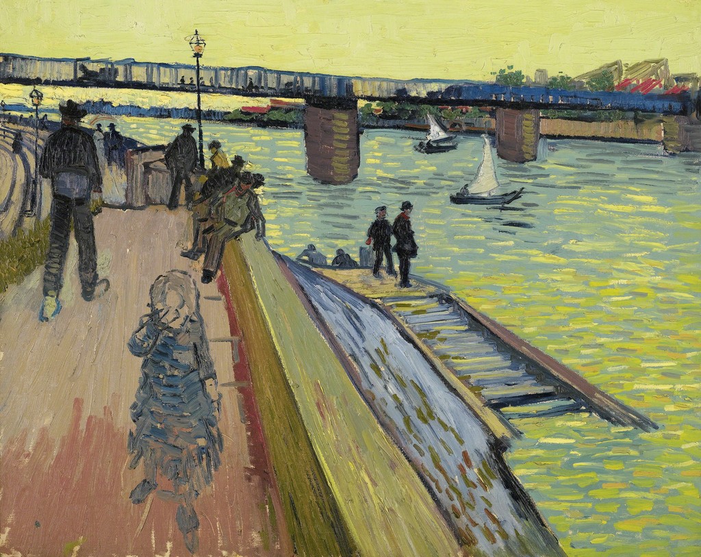 Vincent van Gogh | The Bridge at Trinquetaille (1888) | Artsy