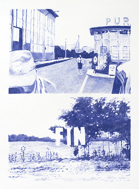 Luz Blanco, ‘Blue 8’, 2012, Drawing, Collage or other Work on Paper, Çizim / Drawing, Sanatorium