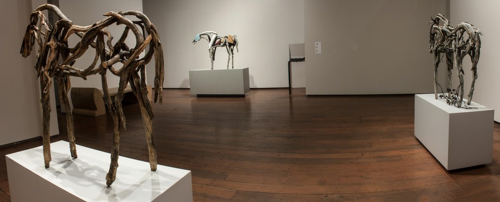 The installation view of Hisaiba, 2016. The installation view of Hisaiba, 2016.