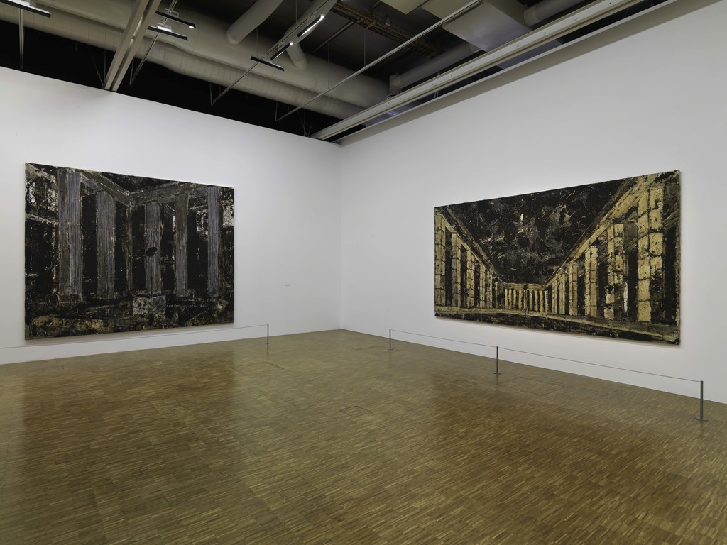 Installation view of "Anselm Kiefer" at Centre Pompidou, Paris (2015-2016) Installation view of "Anselm Kiefer" at Centre Pompidou, Paris (2015-2016)
