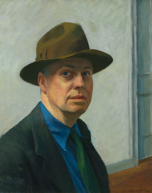 Edward Hopper, ‘SelfPortrait’, 1925-1930, Whitney Museum of American Art