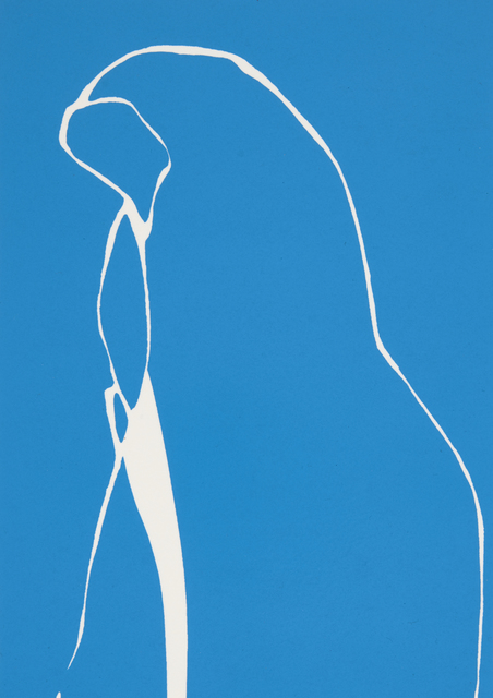 Gary Hume, ‘Blue Nun’, 2016, Print, Screenprint in colours on wove, Roseberys