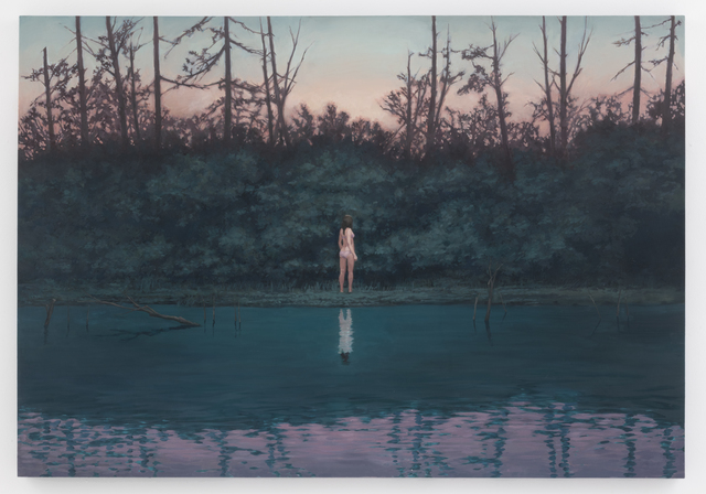 Motohide Takami, ‘XX’, 2014, Painting, Oil and chalk on panel, SEIZAN Gallery