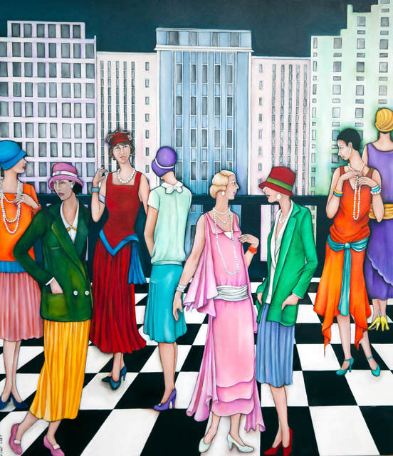 Lauryne Hart, ‘Ladies Day’, 2019, Black Door Gallery