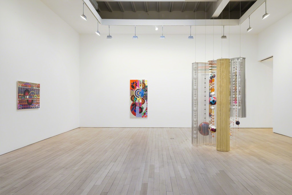 Beatriz Milhazes: Installation view 2015. Photo: Adam Reich Beatriz Milhazes: Installation view 2015. Photo: Adam Reich
