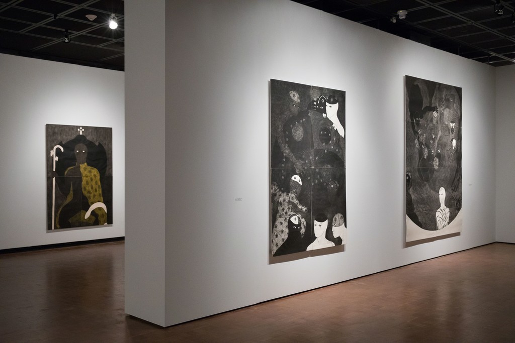 "Nkame: A Retrospective of Cuban Printmaker Belkis Ayón," October 2, 2016–February 12, 2017 Fowler Museum at UCLA Photos © Reed Hutchinson "Nkame: A Retrospective of Cuban Printmaker Belkis Ayón," October 2, 2016–February 12, 2017 Fowler Museum at UCLA Photos © Reed Hutchinson