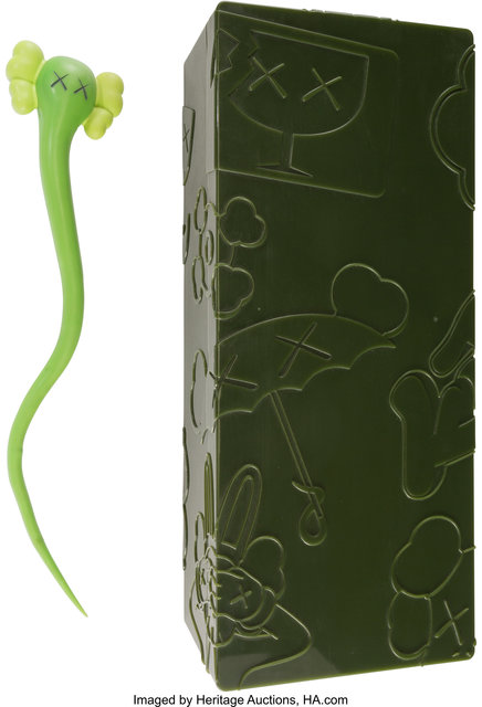 KAWS, ‘Bendy (Green)’, 2003, Heritage Auctions