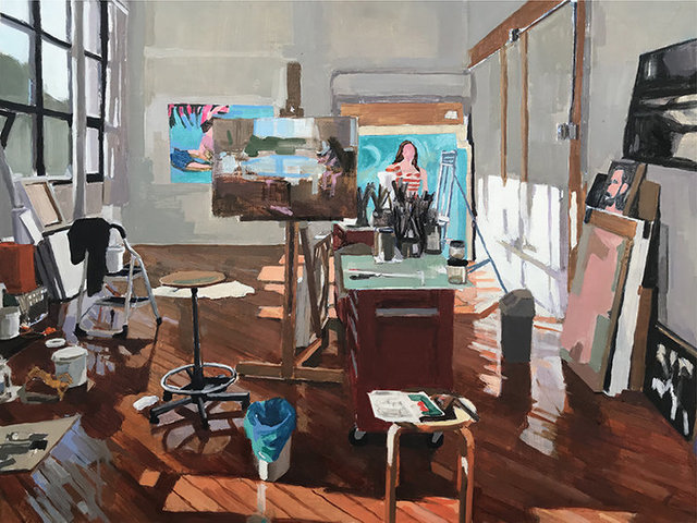 Aaron Hauck, ‘Studio Afternoon’, 2018, Deep Space Gallery