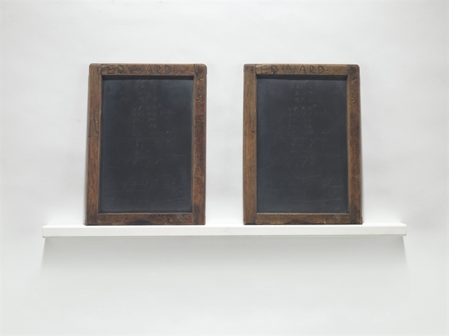 Vija Celmins, ‘Blackboard Tableau #8 (Edward)’, Christie's
