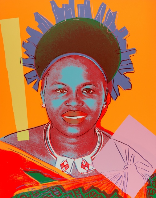Andy Warhol, ‘Reigning Queens. Queen Ntombi Twala of Swaziland (Feldman & Schellmann II.346)’, 1985, Forum Auctions