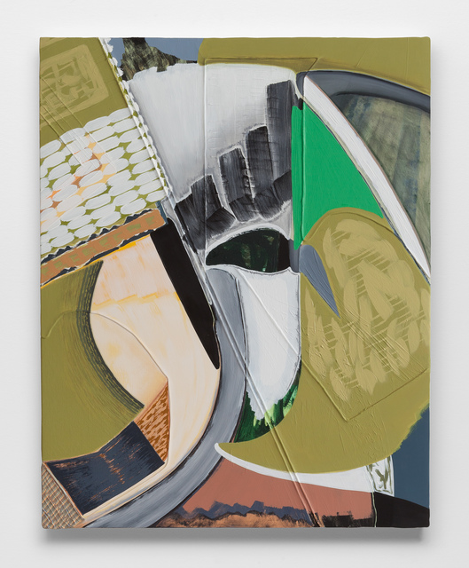 Magalie Guérin, ‘Untitled (res 1.3)’, 2019, Painting, Oil on canvas on panel, Galerie Nicolas Robert