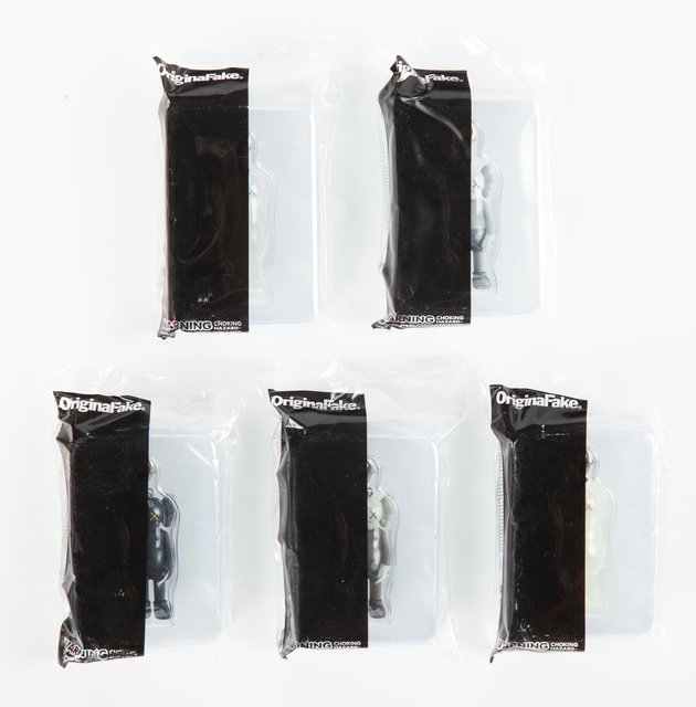 KAWS, ‘Keychains, set of five’, Sculpture, Painted cast vinyl, Heritage Auctions