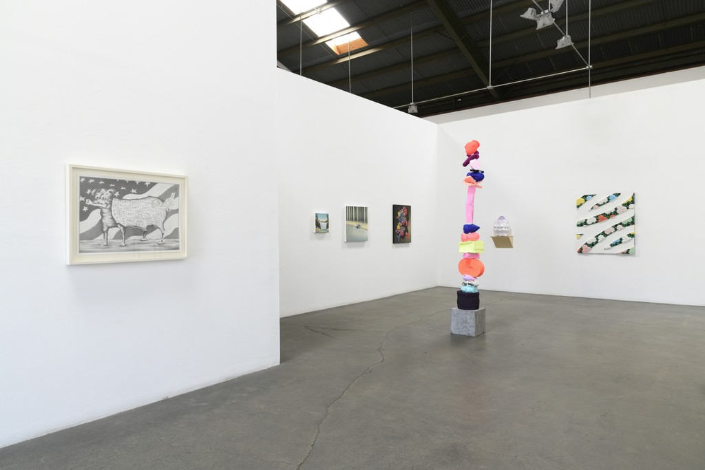 Immersion, Installation View (East Gallery): Ryan Travis Christian, Dan Attoe, Christian Rex van Minnen, Hanna Hansdotter, Matthew Palladino, KAJAHL, Dustin Yellin, Amy Bennett, Mark Whalen. Immersion, Installation View (East Gallery): Ryan Travis Christian, Dan Attoe, Christian Rex van Minnen, Hanna Hansdotter, Matthew Palladino, KAJAHL, Dustin Yellin, Amy Bennett, Mark Whalen.