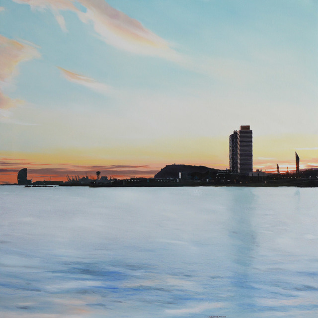 Sergi Castignani, ‘Barcelona skyline’, 2017, Carre D'Artistes