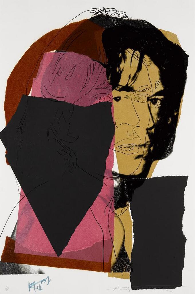 Andy Warhol - Mick Jagger (Feldman & Schellmann II. 139)