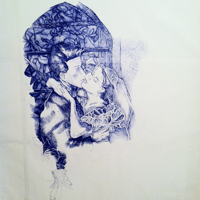 Keren Cytter, ‘Romantic Drawing #3’, 2014, Noga Gallery of Contemporary Art