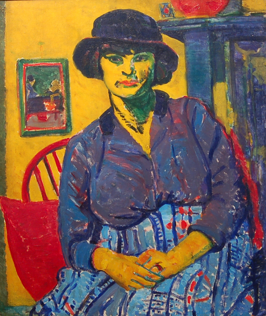 Matthew Smith, ‘Connie Martin’, 1915, Painting, Oil on canvas, Piano Nobile
